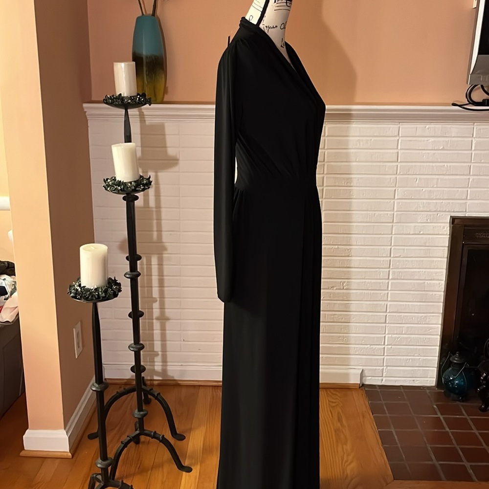 🌺Final Price🌺Fashion Nova Black Spree Maxi Dress - Picture 5 of 11